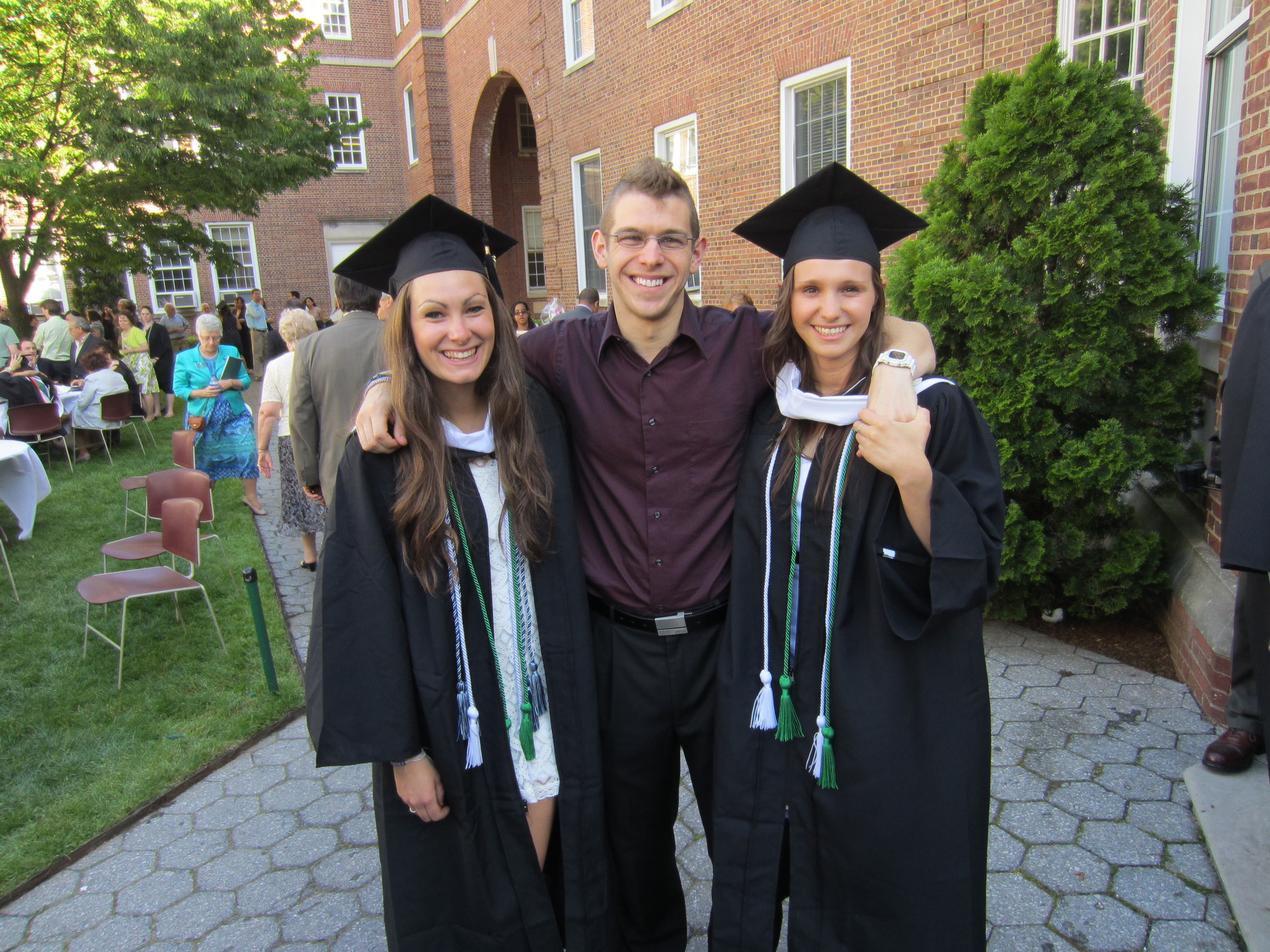 Mary Kate, Chris and I on MK's and my graduation