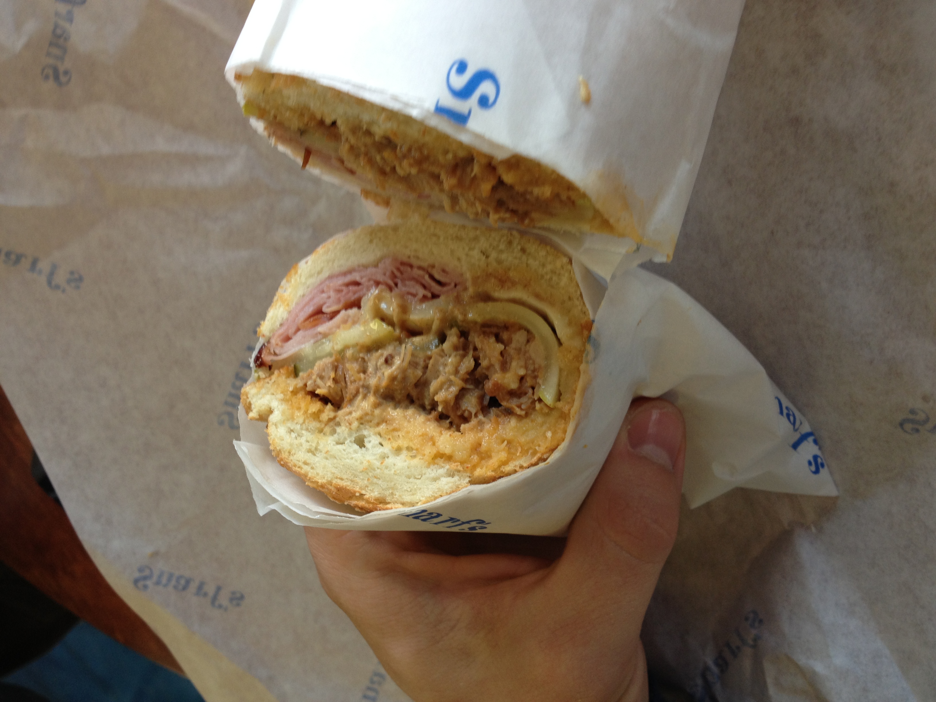 Cubano sandwich (Snarf's)