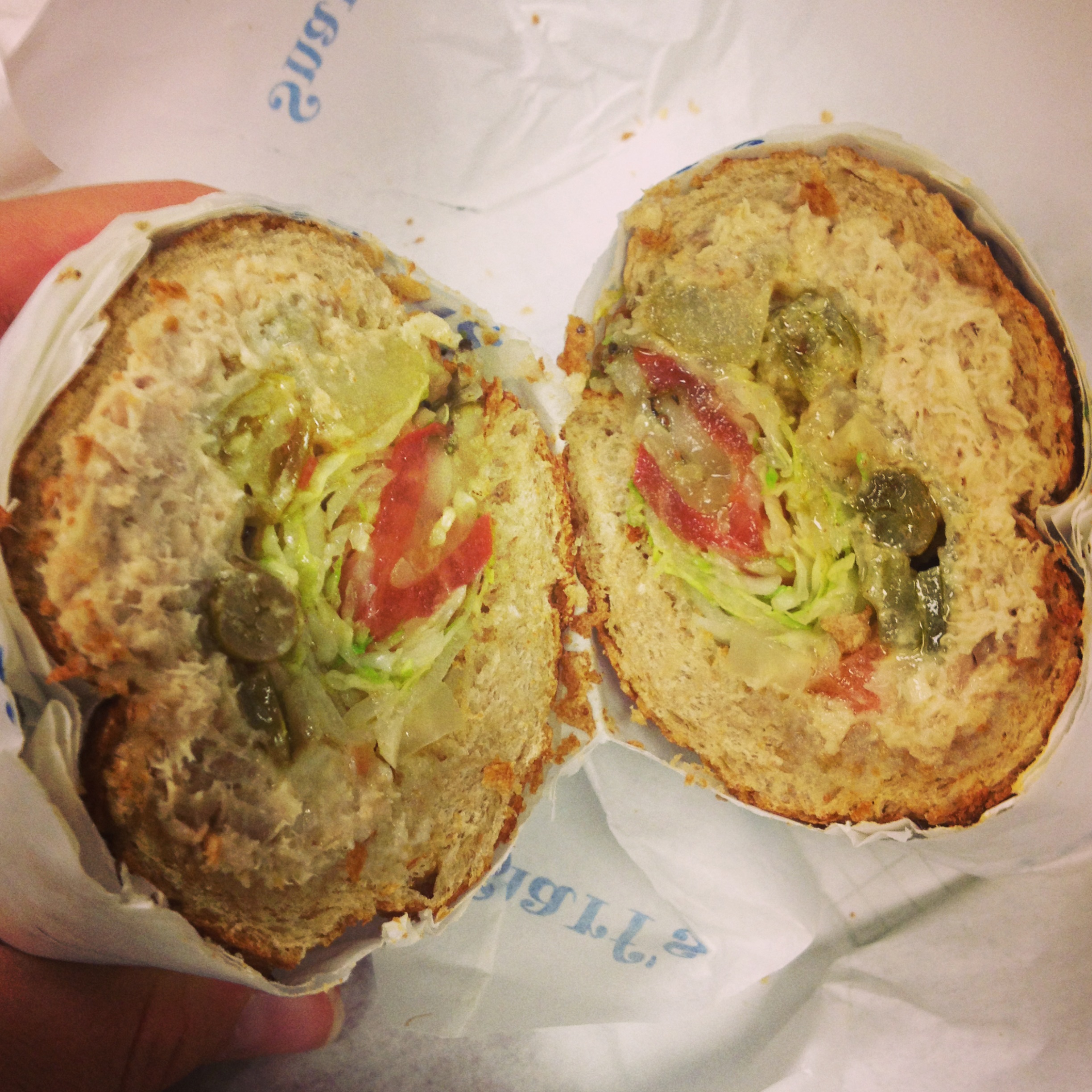 Tuna sandwich...mmmm