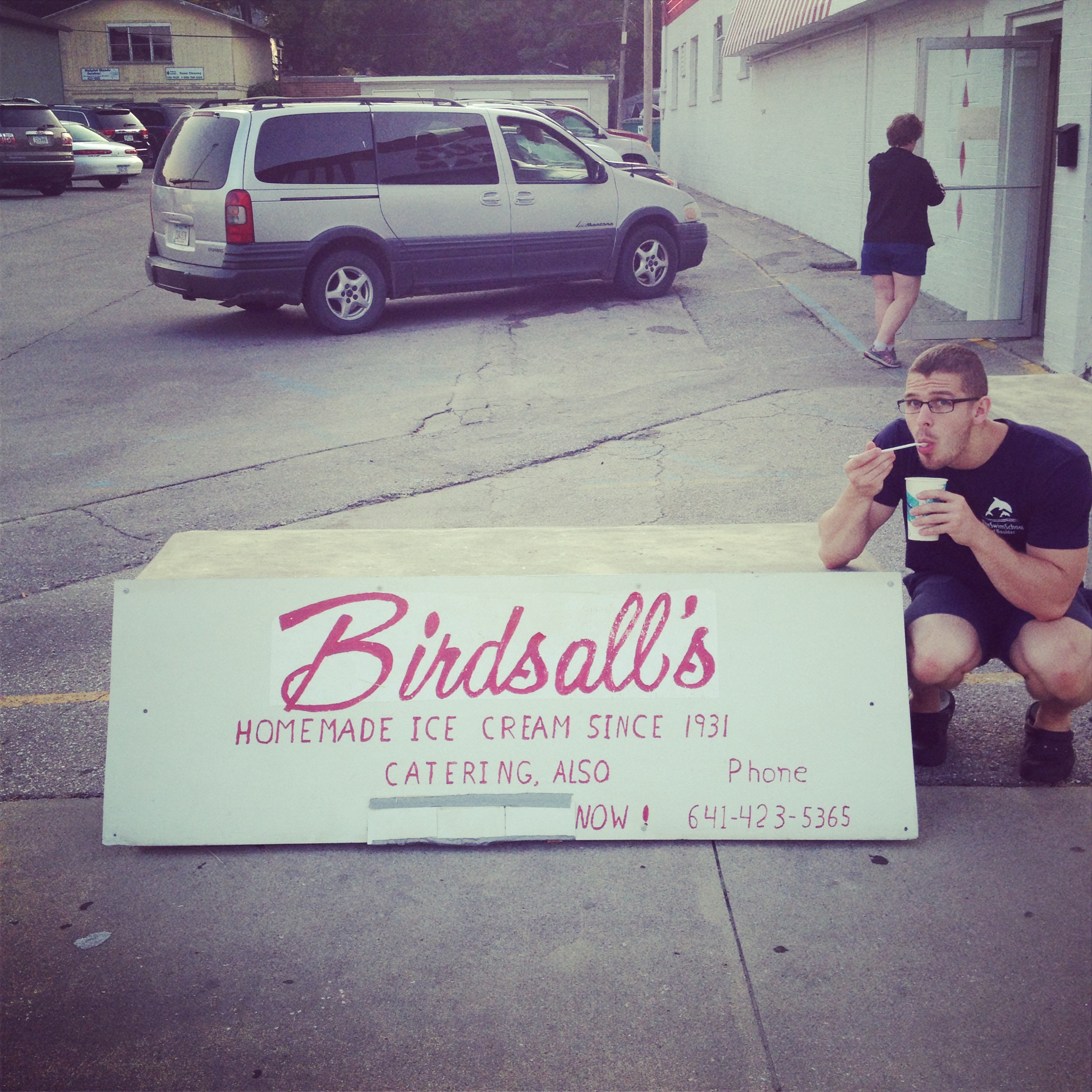 Chris should be sponsored by Birdsall's because he's always the one demanding we go again and again...don't mind if I do!