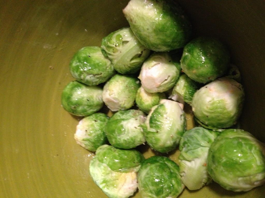 Gotta love brussel sprouts :)