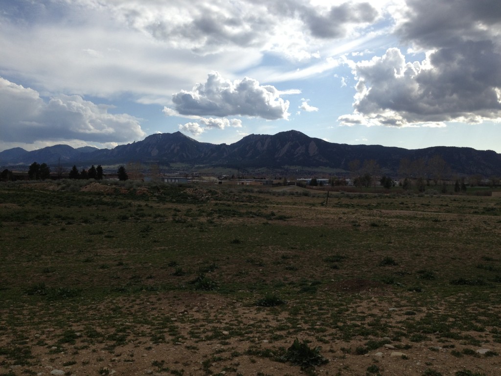Good view of Boulder 