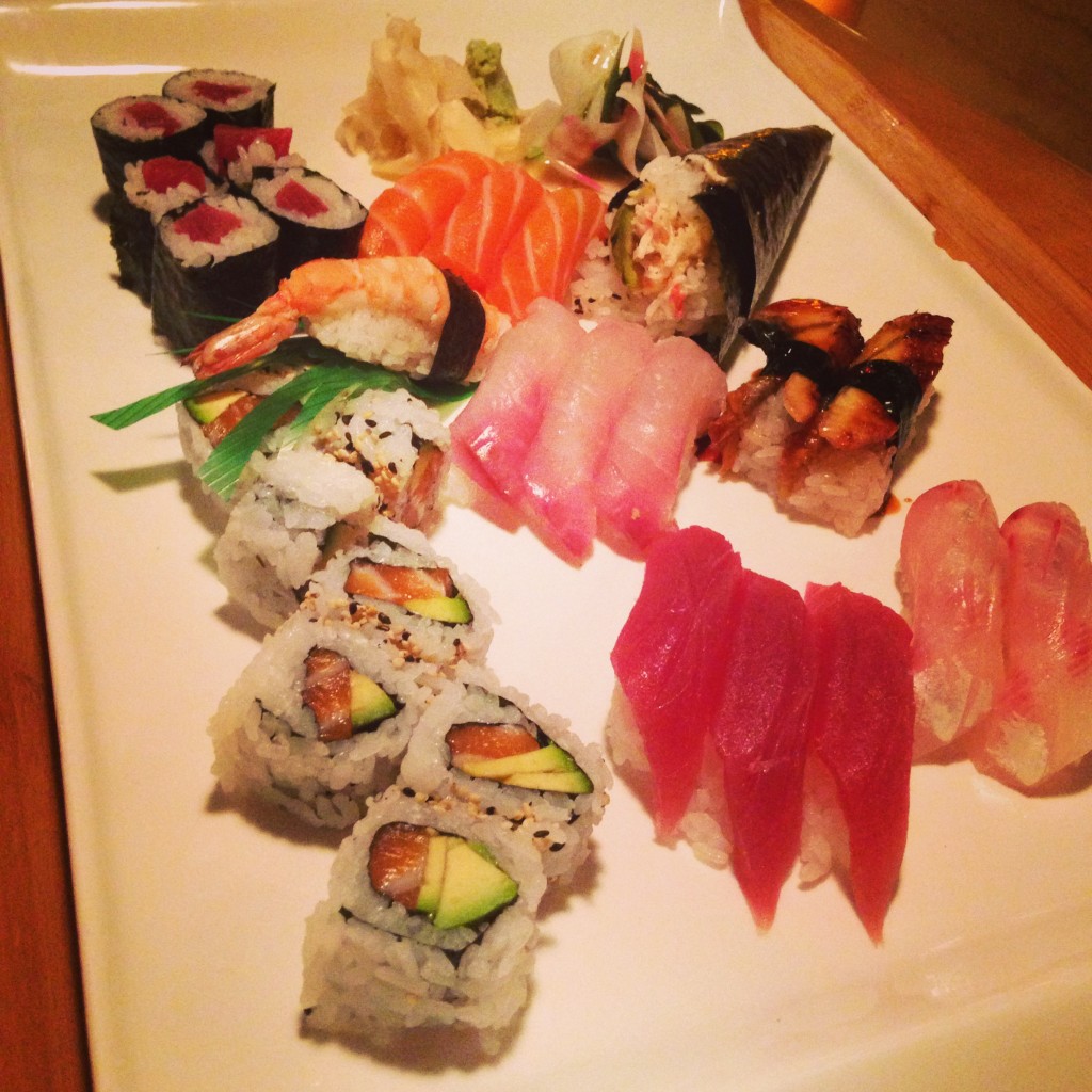 Amazing Sushi dinner 