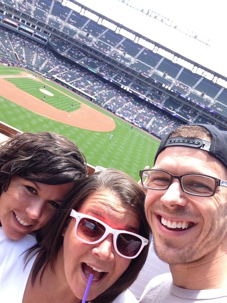 We went to the Rockies game! 