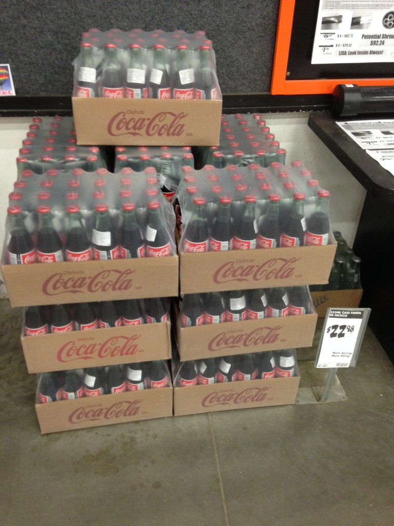 Chris' love for Mexican Coke almost got us one of these cases