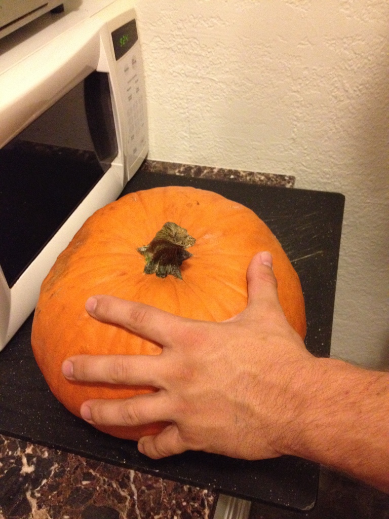 That's one fine pumpkin