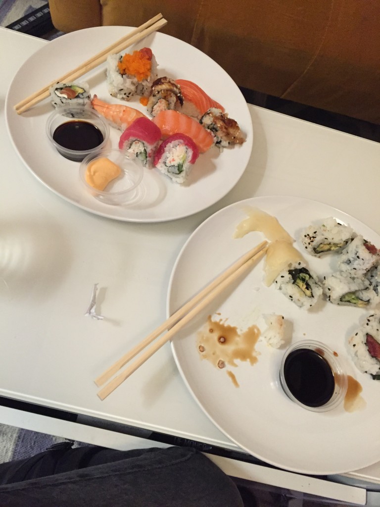 Sushi day at work!