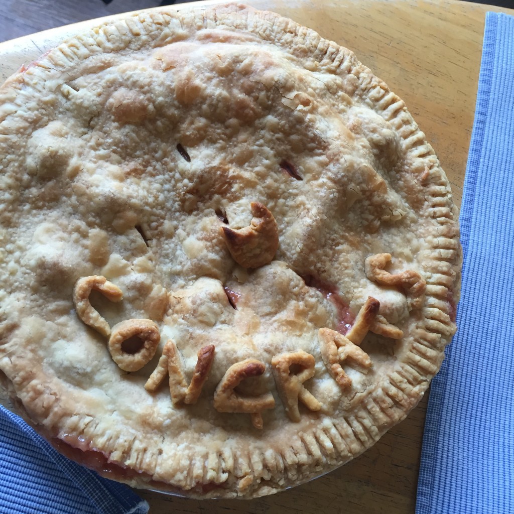 Hungry got a job so Fit's mum made him a pie
