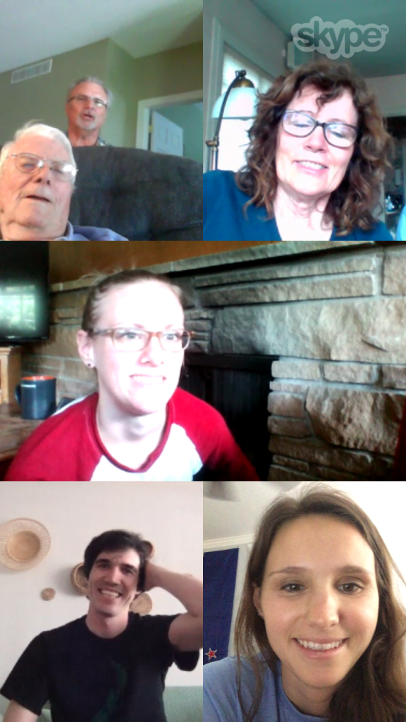 Family skype 