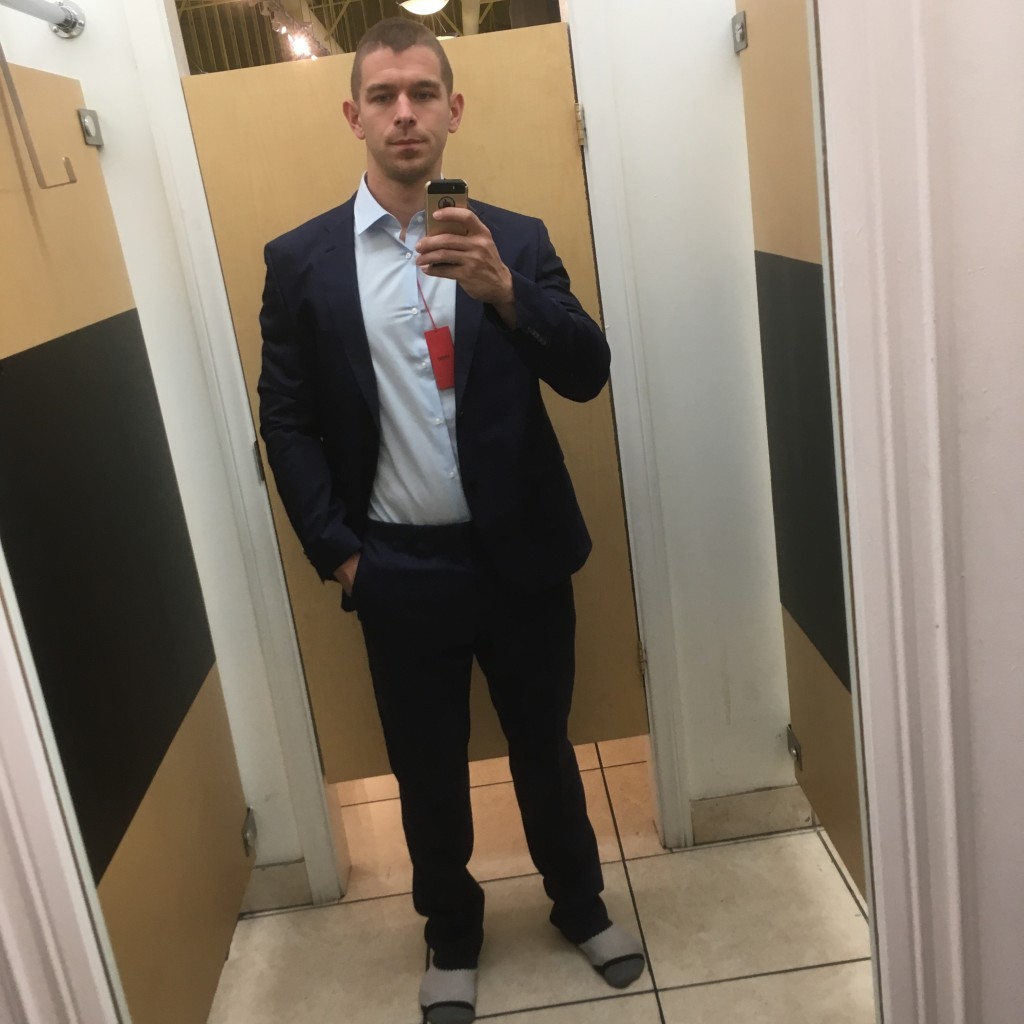 Suit shopping