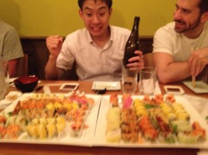 One of the usual nights