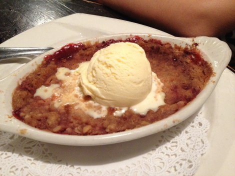 Strawberry Rhubarb Cobbler