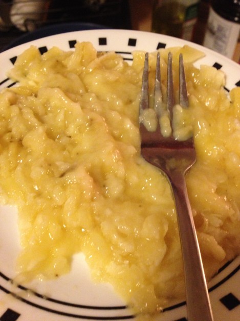 My mashed bananas