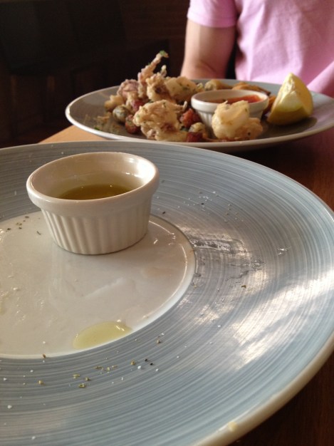 So we do try to take pictures of all food. But...we ate the caprese too fast--oops