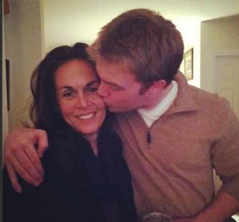 Jodi (or Joj) with Packie, one of her five children