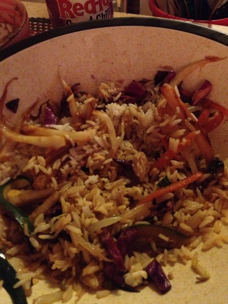 After we tore into it 