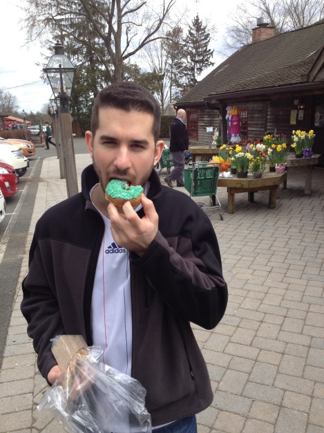 "Po" with a delicious donut