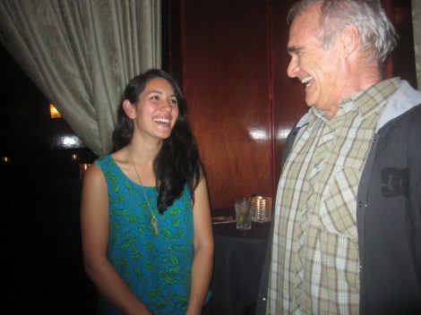 My best friend and my dad enjoying a laugh 