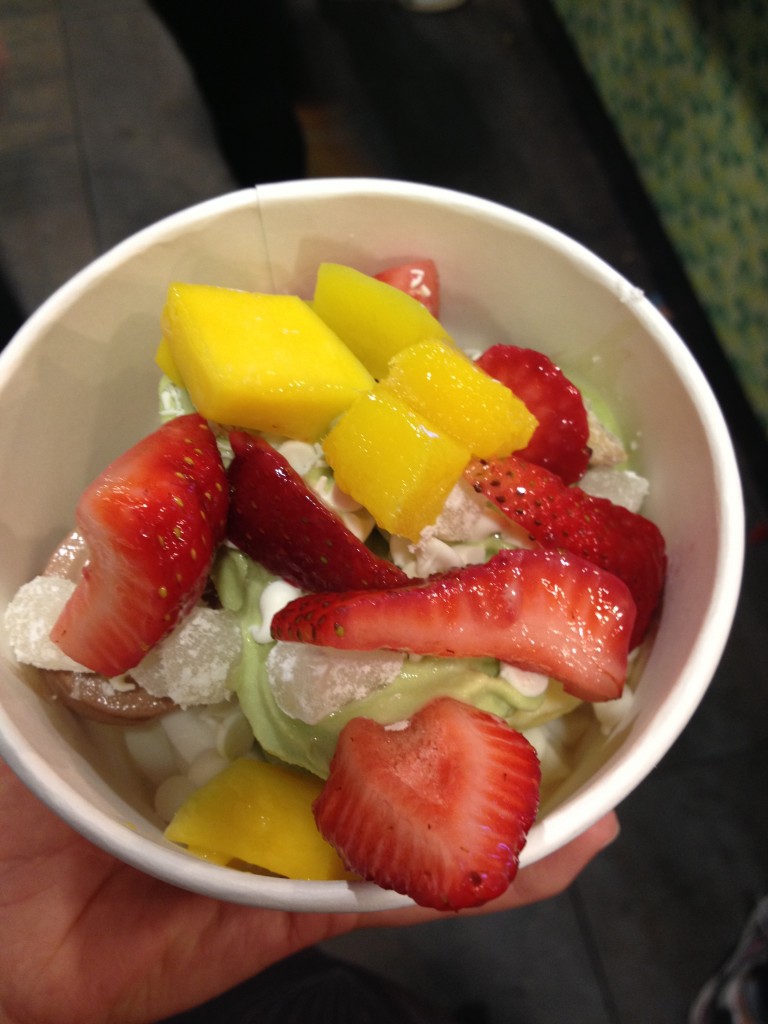 Fit's Favorite Spot Yogurtland (Los Angeles, CA) hungry and fit