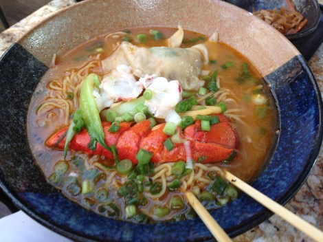 Lobster ramen 