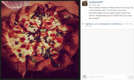 Beaujo's pizza as per Chris' instagram