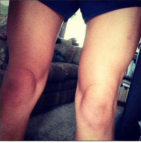 Leg shot from a workout a little bit ago 