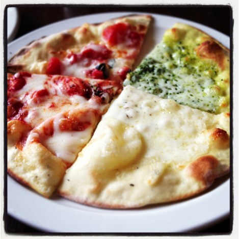 This is a piece from each pie 