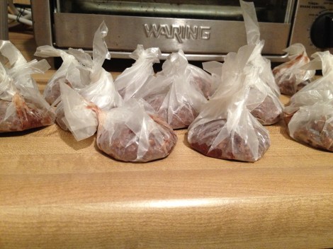 Ready to go in the fridge