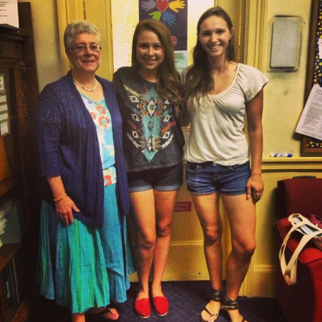 My boss (Lois), Kathleen, and I